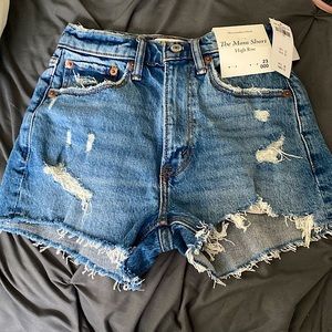 Abercrombie & Fitch High Rise mom shorts